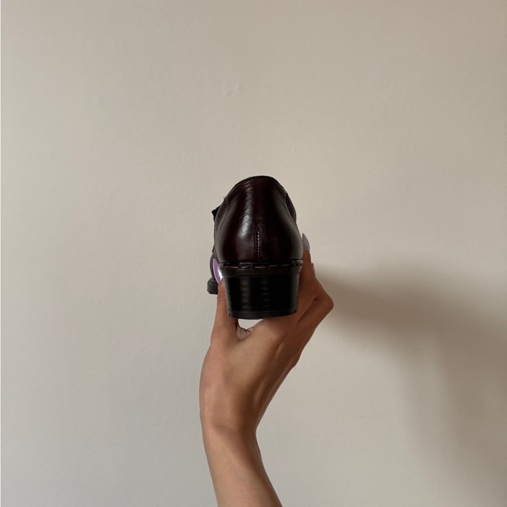 Vintage snakeskin loafers - Picture 4 of 6